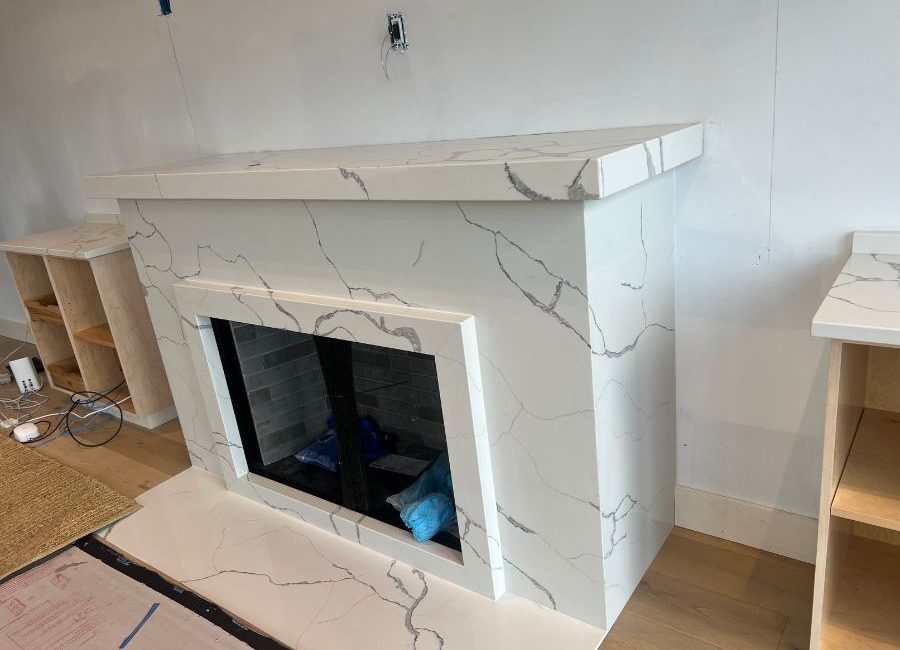 East Coast Marble and Granite VA Fireplace