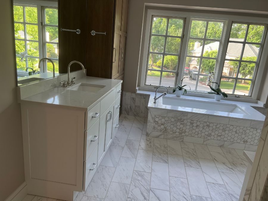 East Coast Marble and Granite VirginiA Bathroom remodel