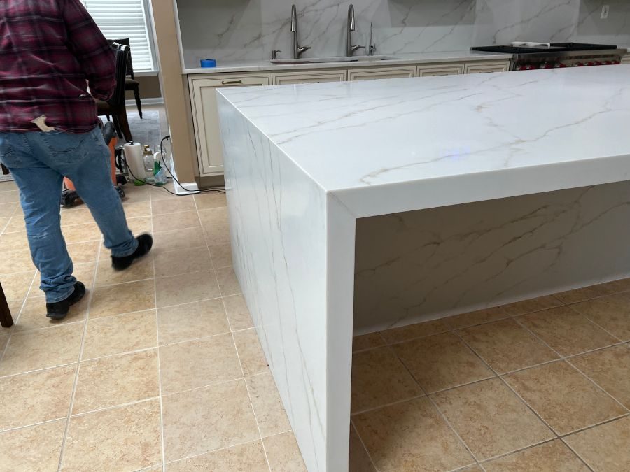 Kitchen Island Marble VA